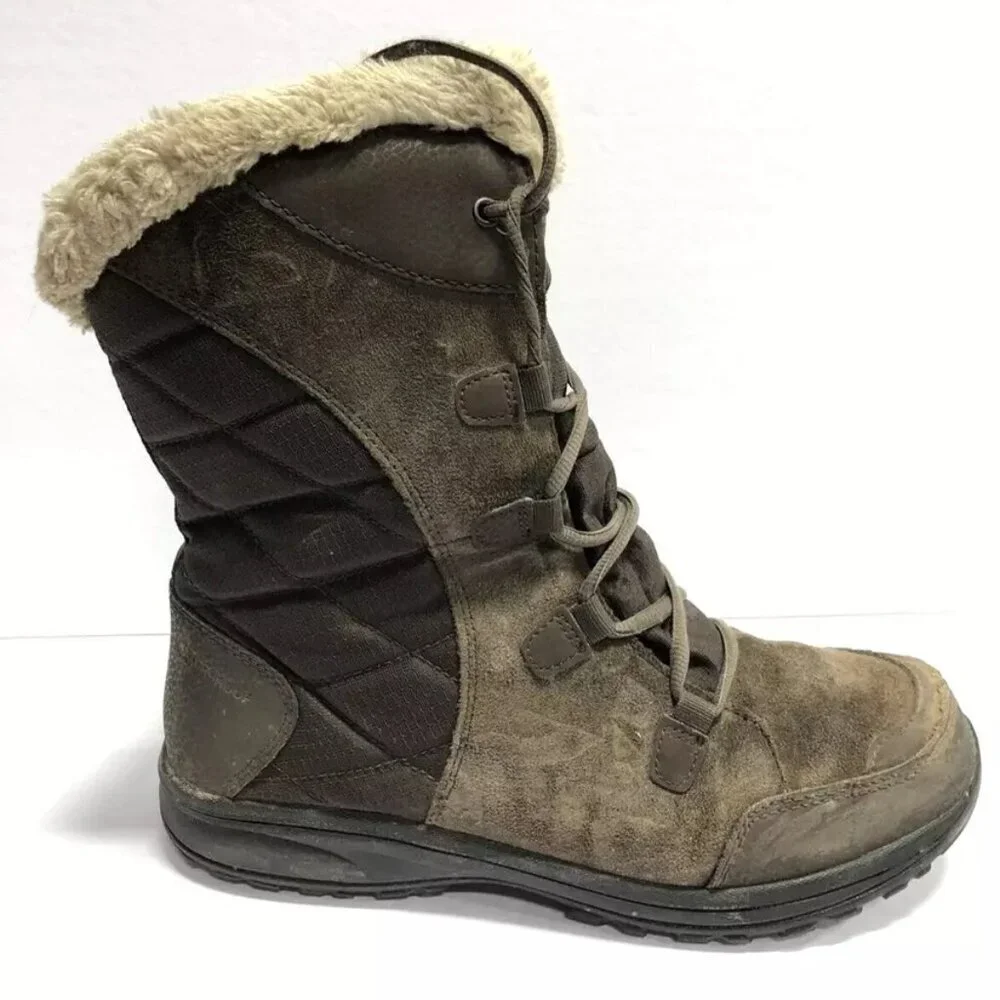 Columbia Women’s Ice Maiden II Boot Brown Size 10.5 M